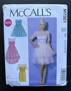 McCalls Schnittmuster M7321 Besondere Anlässe Party Zierlich Größe E5 14-16-18-20-22 - Bild 1 von 2