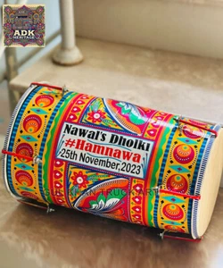 Customized Dhol (Chamakpatti Handmade) - Picture 1 of 4