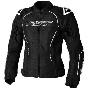 RST S1 Ladies Womens Textile Motorcycle Bike Waterproof CE Jacket White - Picture 1 of 9