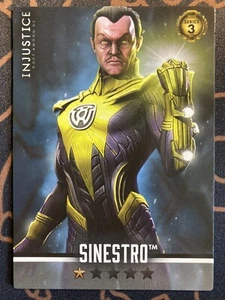 Injustice Gods Among Us Arcade Game Card Non Foil Sinestro #10 Series 3 M/NM NEW - Picture 1 of 3