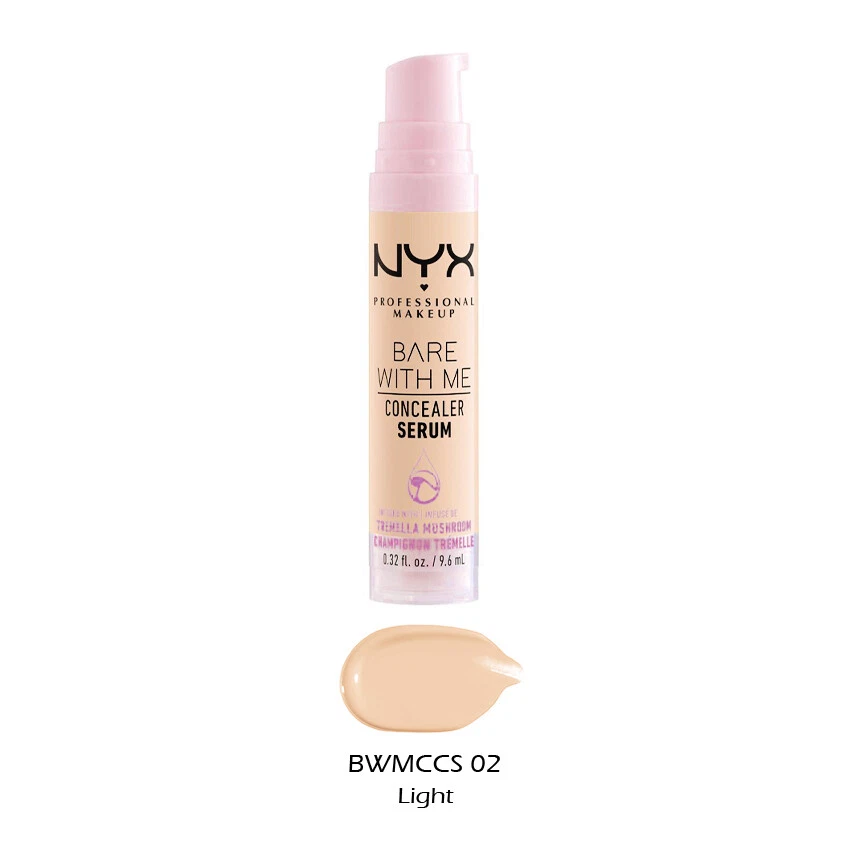 NYX Professional Makeup Bare With Me Concealer Serum 02-Light