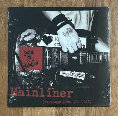 Social Distortion Mainliner CLEAR color vinyl LP record NEW Rare /300 Sealed - Image 1 of 2
