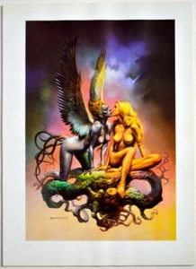MIRAGE Art Print - SIREN SONG Ballentine Del Rey 1982 Boris Vallejo - Picture 1 of 1