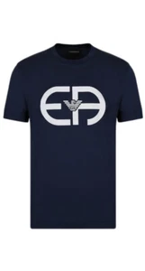 T-Shirt Emporio Armani Uomo Blu 3L1TFB 1JUVZ 0920 - Imagen 1 de 4