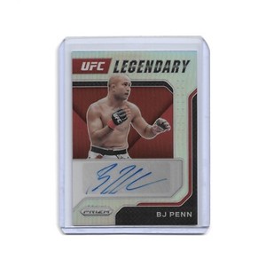 2022 Panini Prizm UFC Legendary Signature Prizm BJ Penn #LS-BJP Auto