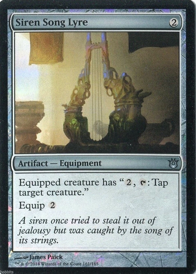 MTG - Born of the Gods - Siren Song Lyre - Foil - NM - Image 1 of 1