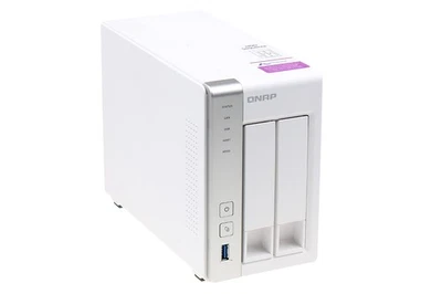 QNAP Turbo Station TS-231P2 2-bay NAS // 2x Gb LAN, 3x USB-A 3.0 - Bild 1 von 4