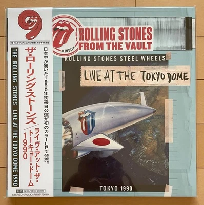 The Rolling Stones Live at the Tokyo Dome 1990 4LP Vinyl RS No.9 Harajuku Japan - Image 1 of 4
