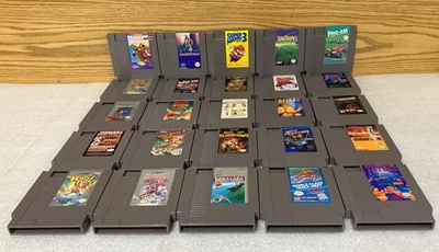 LOTE DE 25, Nintendo NES, Super Mario Bros. 3, Mickey Mousecapade, Battle Chess  Foto 1 de 4