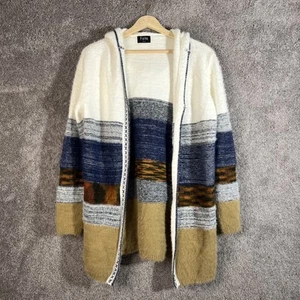 Anthropologie FATE Hoodie Open Cardigan Womans Small Multicolor Acrylic Open - Picture 1 of 13