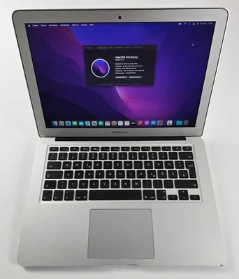 Apple MacBook Air 2015 A1466 13,3“ i5-5250U 1,6GHz 256GB 8GB Monterey #10 - Bild 1 von 4