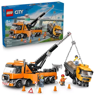 LEGO® City Camión de Remolque de Recuperación de Alta Resistencia con Grúa 60467 Juego de Construcción de Juguete, 793 Foto 1 de 4