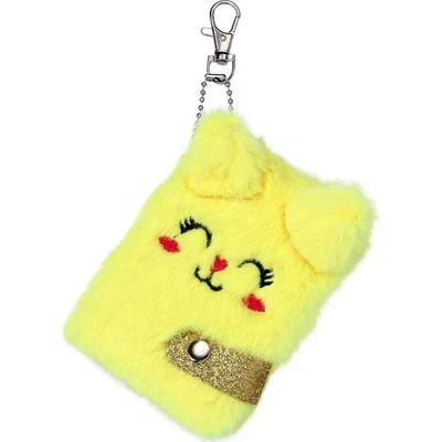 Cuaderno de peluche de anime diario de oso de dibujos animados con cerradura manual de niña libro de regalo Foto 1 de 4