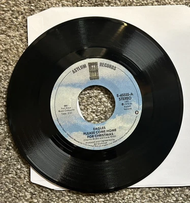 The Eagles "Please Come Home for Christmas" - 1978 Original Asylum  45rpm - VG+ - Image 1 of 2
