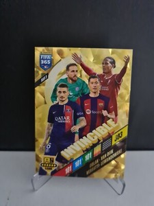 Panini Fifa 365 Adrenalyn XL 2023-2024 Invencible Rare Van Dijk Lewandowski