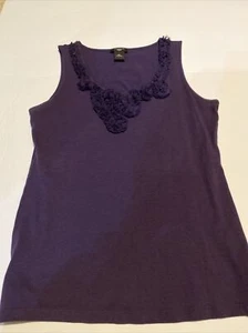 Ann Taylor lila Aubergine Tank – Damen Modern Petite MP - Bild 1 von 2