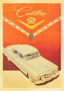 Postcard Advertising Your Cadillac Dealer Vintage Auto 4x6 Modern Print - Bild 1 von 2