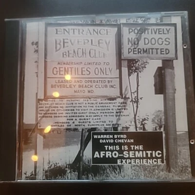 Jazz CD ~ This is the Afro-Semitic Experience with Warren Byrd and David Chevan Foto 1 de 4