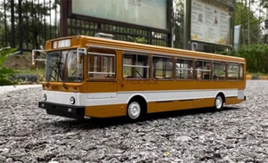 for DEMPRICE Russian Bus for LIAZ 5256 Yellow White 1:43 Bus Pre-built Model - Picture 1 of 5