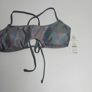 Top costume da bagno moda junior No Boundaries taglia L (11-13) argento multi - Foto 1 di 3