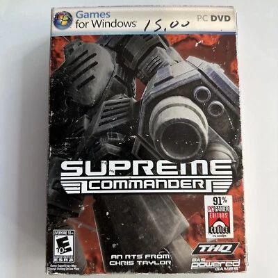 Videojuego Supreme Commander PC DVD Foto 1 de 2