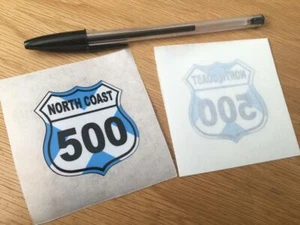 North Coast 500 Window Decal - UK SELLER (Small Pair) - Picture 1 of 1