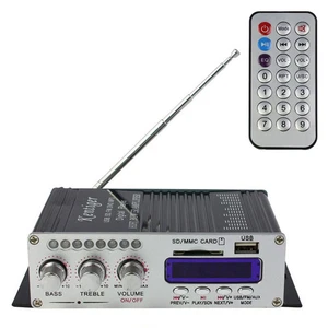 12V 2CH 200W Power Mini HiFi Audio Stereo Verstärker Für ipod Auto Heim MP3 FM - Bild 1 von 4