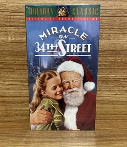 Miracle on 34th Street VHS 1947 Holiday Classics VHS Movie BRAND NEW SEALED 🎄 - Imagen 1 de 3