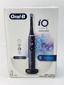 Oral-B iO Series 7 elektrische Zahnbürste mit 1 Ersatzbürstenköpfen, (gebraucht) - Bild 1 von 14