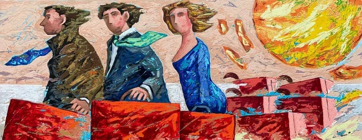 GIAMPAOLO TALANI - PARTENZE- 50X20 cm - Immagine 1 di 1