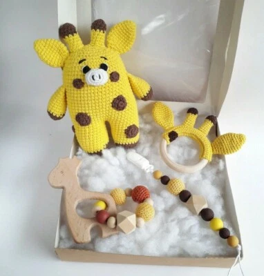 Детские игрушки для нового ребенка ясельного возраста подарок корзина Baby комплект коробка 6 месяцев  - Изображение 1 из 4