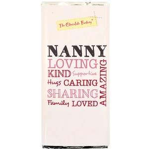 Mothers Day Milk Chocolate Bar | Nanny Chocolate Bar - Picture 1 of 8