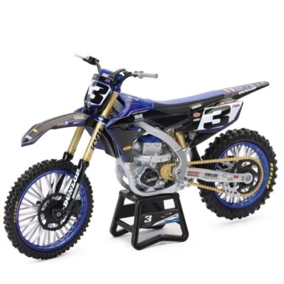 New Ray 1:12 Eli Tomac #3 Star Racing Yamaha YZF 450 Die Cast Toy Model Blue MX - Image 1 of 2