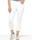 Skinnygirl Pull On Mid Rise Skinny Crop Injeanious Stretch Jeans White 31 T/12 T
