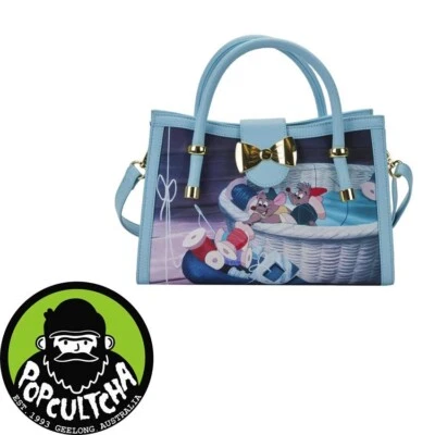 Cinderella (1950) - Scenes 9” Faux Leather Crossbody Bag "New" - Bild 1 von 4