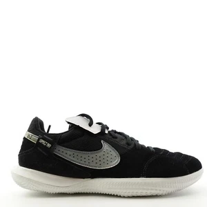 Nike Streetgato Black Summit White Mens Indoor Soccer Shoes Low Top DC8466-010 - Picture 1 of 30