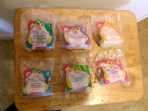 McDonalds Happy Meal Disney Video Favoriten Spielzeug 1998 Komplettsatz 6 Stück - Bild 1 von 5