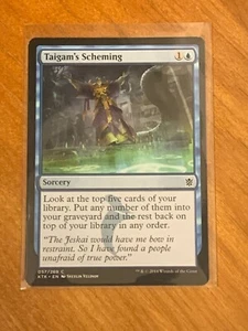 Magic the Gathering Khans of Tarkir Taigam's Scheming - Picture 1 of 2