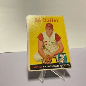 ⚾ 1958 Topps ED BAILEY 330 Redlegs * Baseballkarte - Bild 1 von 3