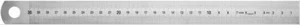1019010030 Stahllineal Lineal 300 mm 30x1mm rechts>links NEU VOGEL - Bild 1 von 1