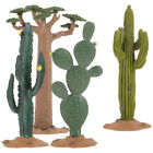  Wüsten-Minimodell Kunstpflanzen Drinnen Kaktus Moos Bürodeko Indoor Plants