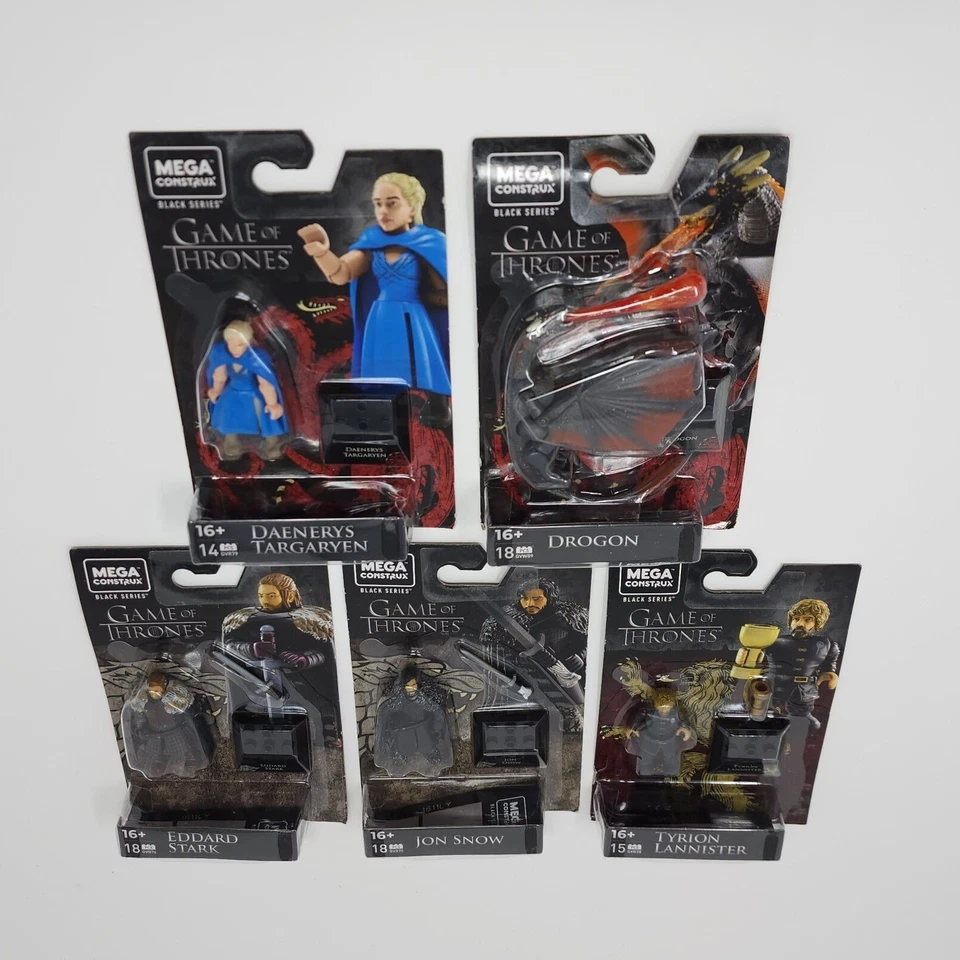 Mega Construx Game of Thrones Black Series Characters Sets U Choose - Image 1 of 1
