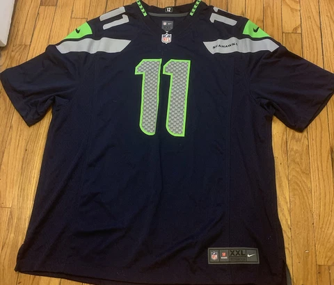 Seattle Seahawks Percy Harvin #11 Blue Nike On Field Jersey Size 2XL XXL NFL Cover
