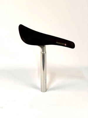 Kashimax 5 five gold 8P 30mm rail saddle NJS keirin NEW NITTO Jaguar seatpost - Image 1 of 4