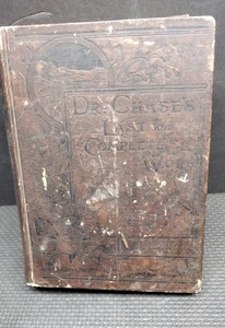 Antik 1889 Dr. Chase dritter letzter & vollständiger Beleg Hausarzt Buch - Bild 1 von 14
