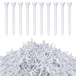 1000 Pcs Golf Tees Bulk Wooden Tees Decoration Fathers Gift for Men Clubs Gol... - Picture 1 of 6