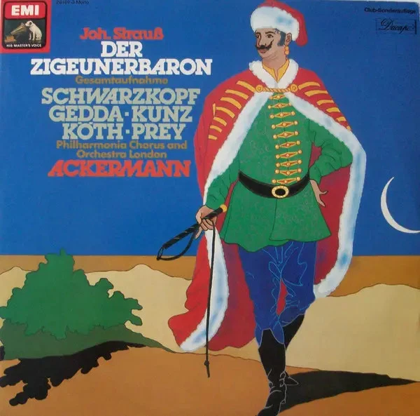 Johann Strauss Jr. Der Zigeunerbaron MONO, EMI 2xVinyl LP - Bild 1 von 1