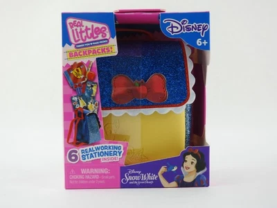 REAL LITTLES Backpack DISNEY Snow White  Mini 6 Real Stationery Surprises NEW - Image 1 of 4