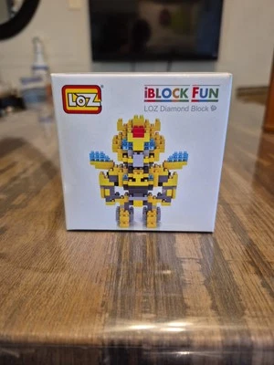 New Rare Loz 9401 Transformers Bumblebee Building Blocks Figure Toy 249 Pieces - Image 1 of 4