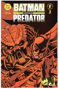 Batman vs Predator #2 1992 NM+ DC/Dark Horse Prestige Format Kubert/Suydam cover - Picture 1 of 6